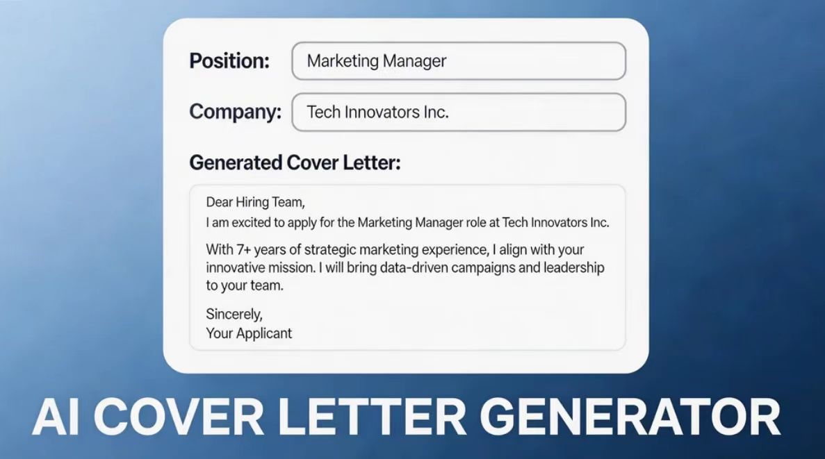 AI 求职信生成器